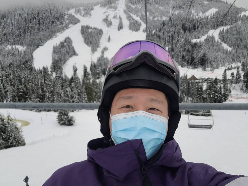 溫哥華滑雪教練Andrew yang snowboard Vancouver Canada 